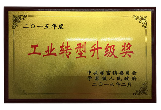 工业转型升级奖